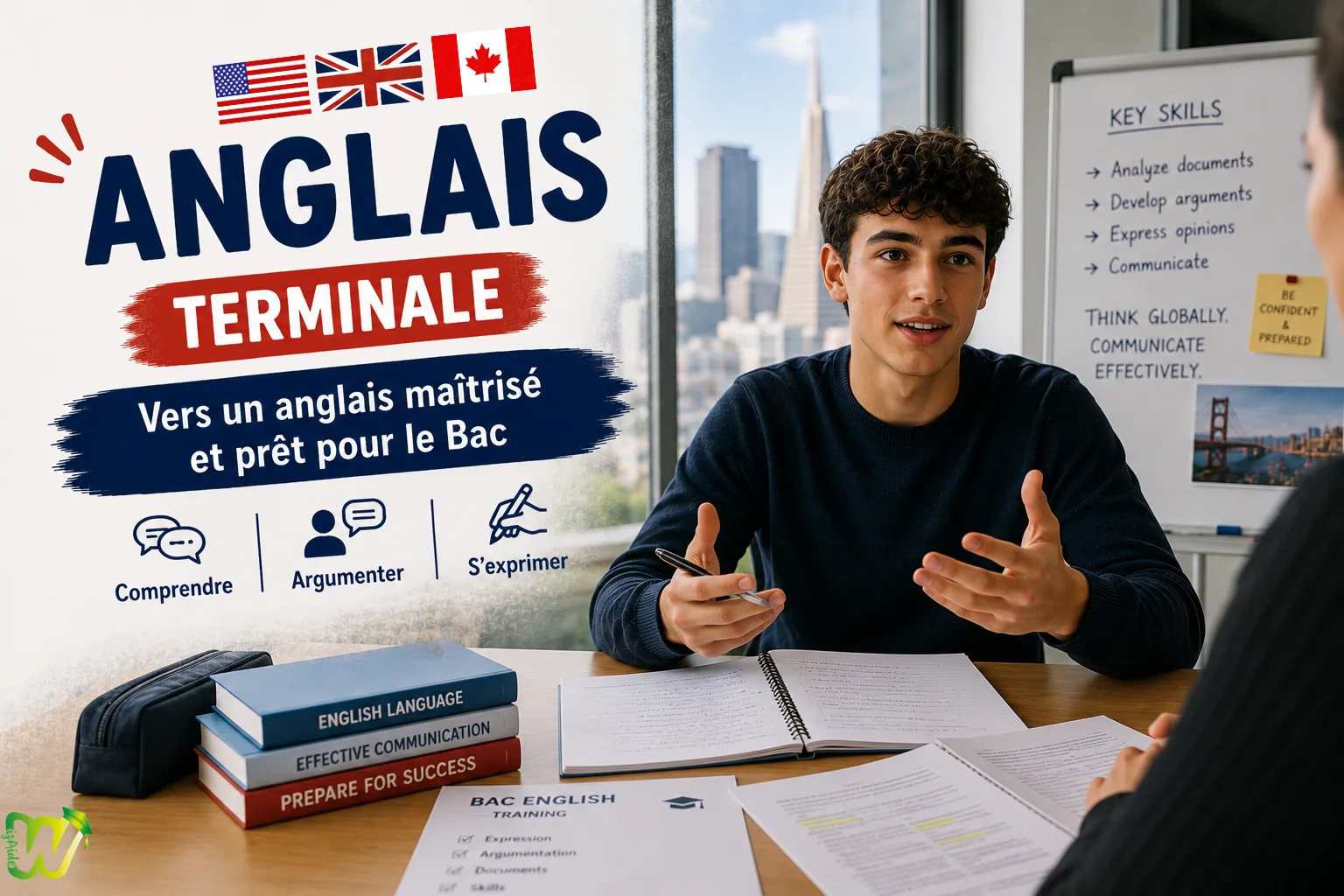 Anglais Lycée Terminale : formation en ligne Wizaide