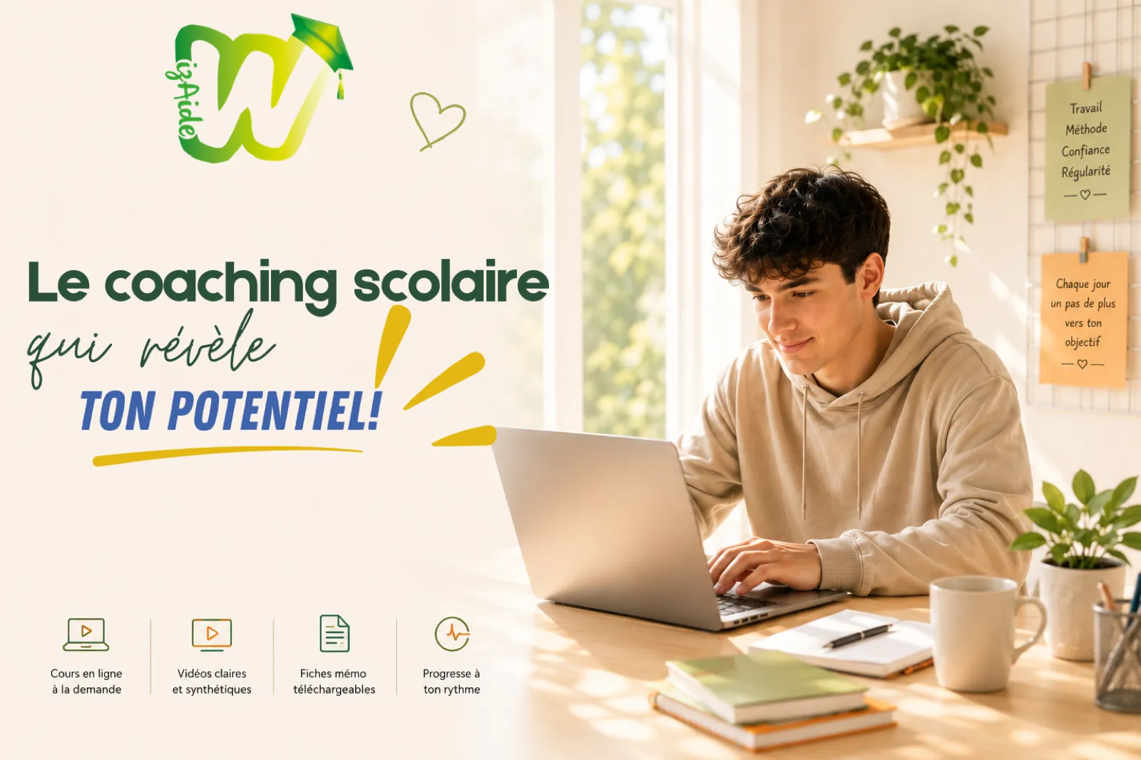 Coaching scolaire « Apprendre à Apprendre » — formation Wizaide