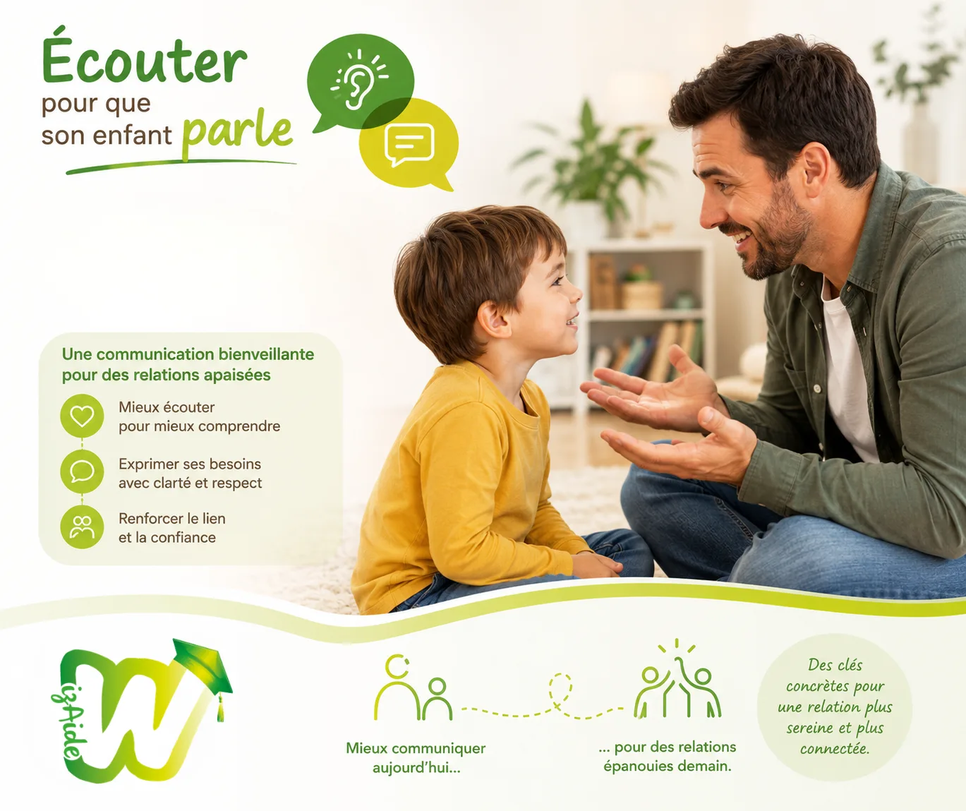 Écouter son enfant : formation parents Wizaide