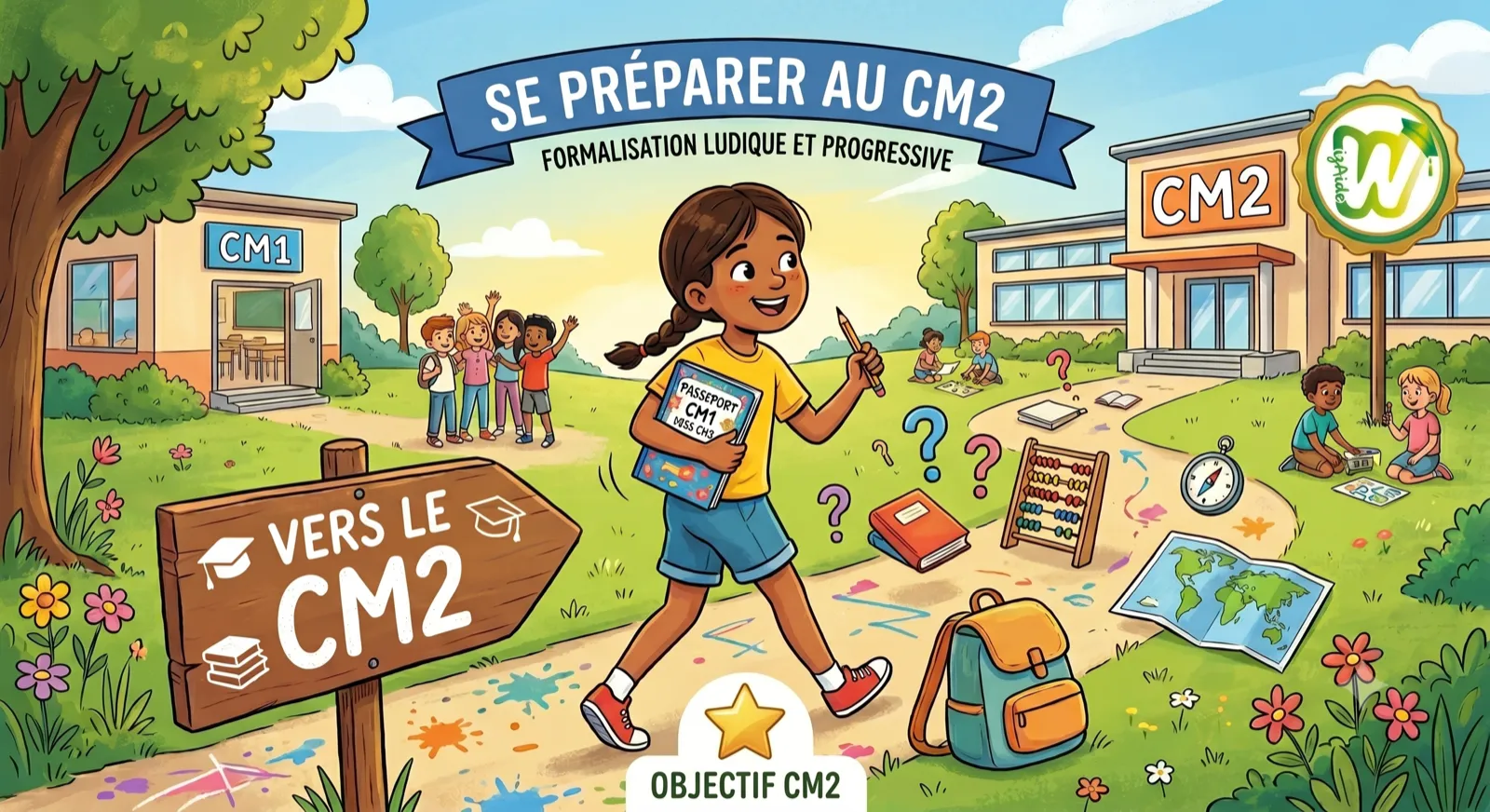 Passeport CM1 → CM2 — formation Wizaide
