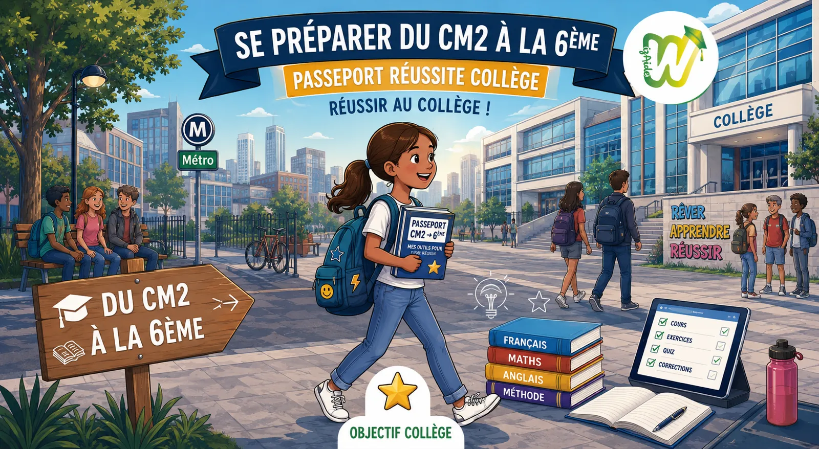 Passeport CM2 → 6e — formation Wizaide