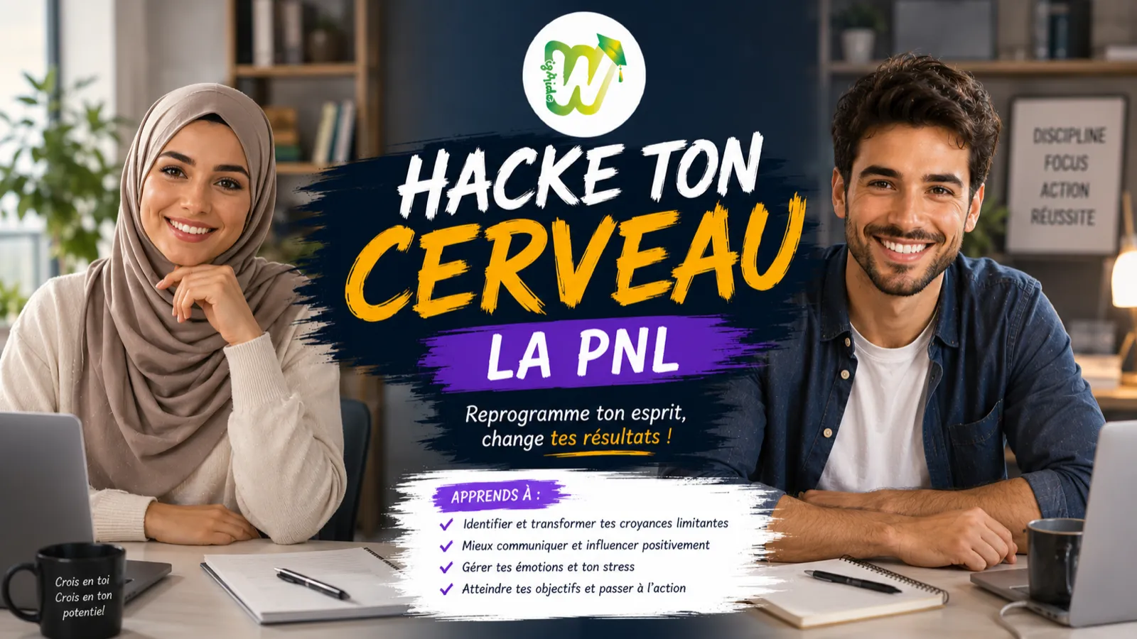 PNL — Hacke ton cerveau, formation en ligne Wizaide
