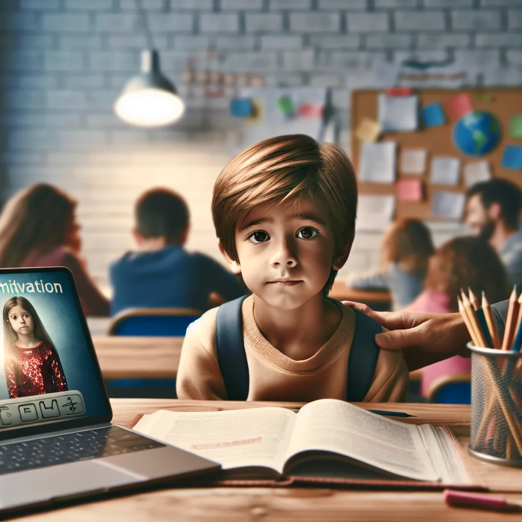 enfant démotivé apprendre