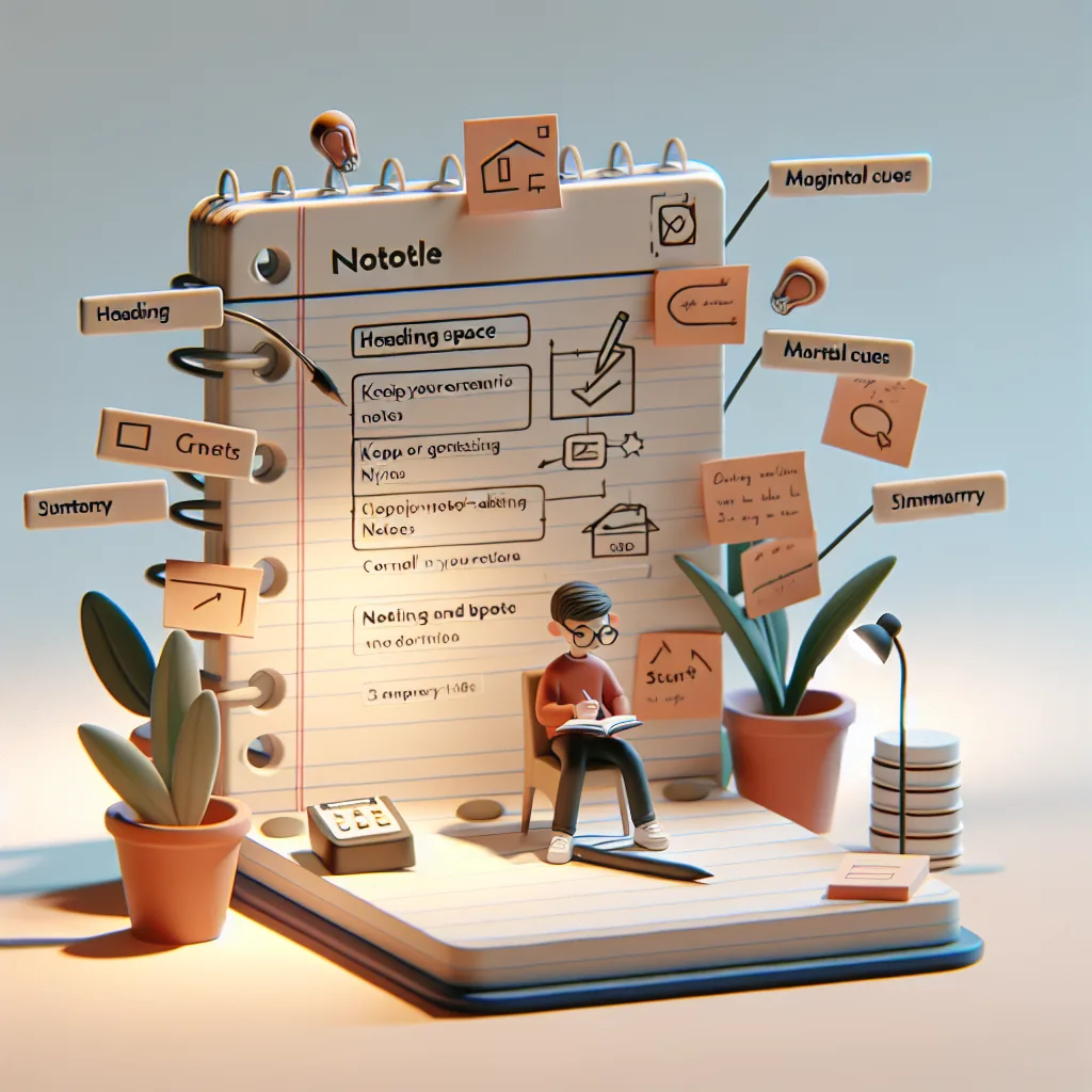 methode cornell notes